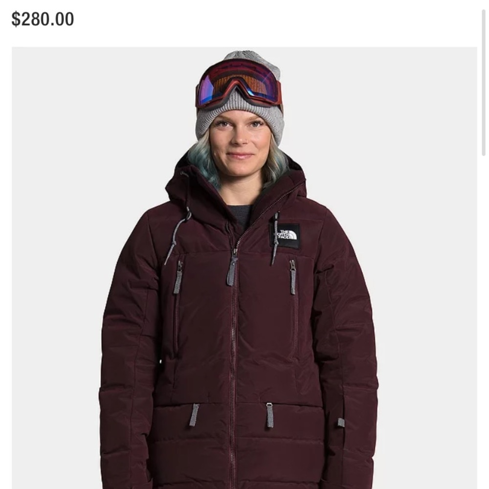 North Face puffer winter coat jacket